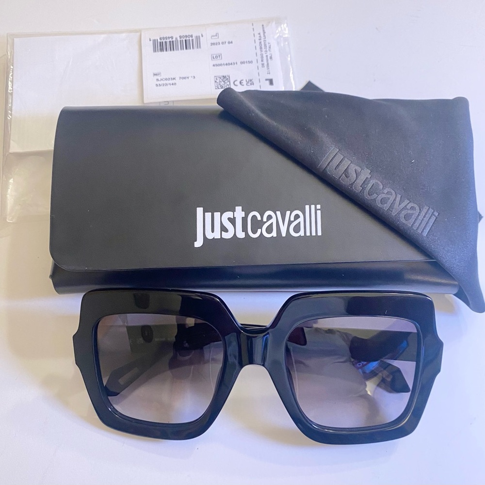 Just Cavalli Sunglasses SJC 023 Black -700y